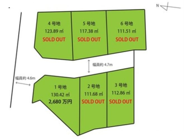 大阪府堺市西区上売地の不動産情報です。