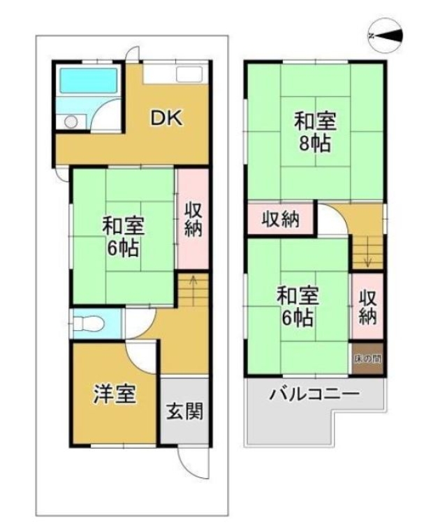 大阪府岸和田市大手町中古一戸建ての不動産情報です。