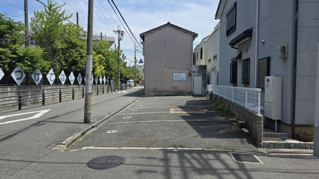 高石市東羽衣５丁目　条件無しの売土地です