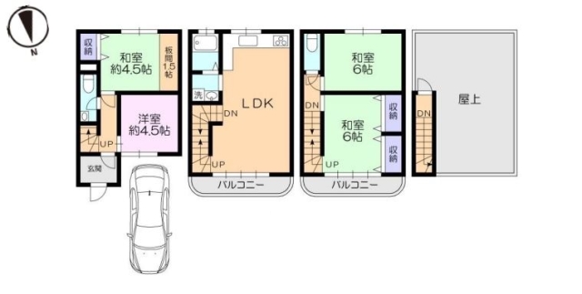大阪府岸和田市磯上町４丁目中古一戸建ての不動産情報です。